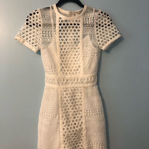 White H&M dress